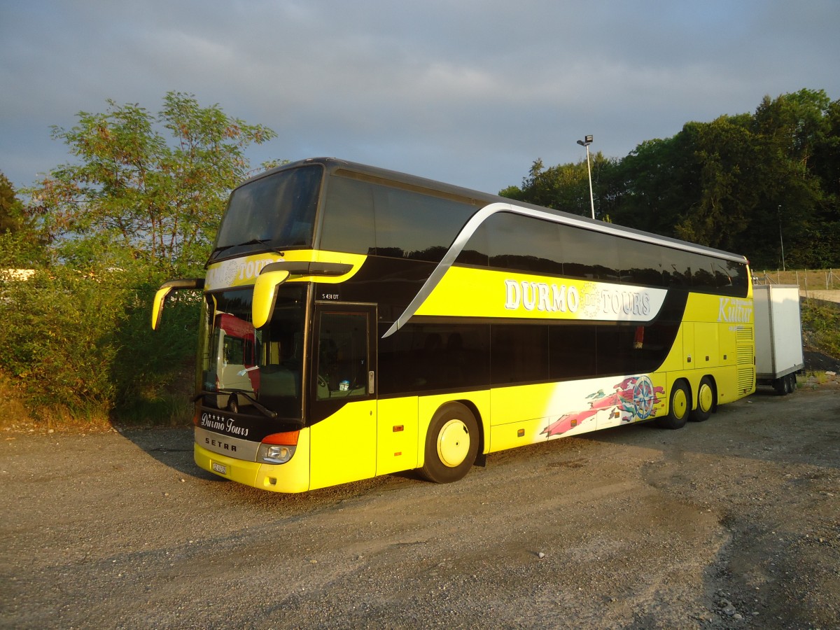 Setra 431 DT, Dürmo Tours, Berne juillet 2015