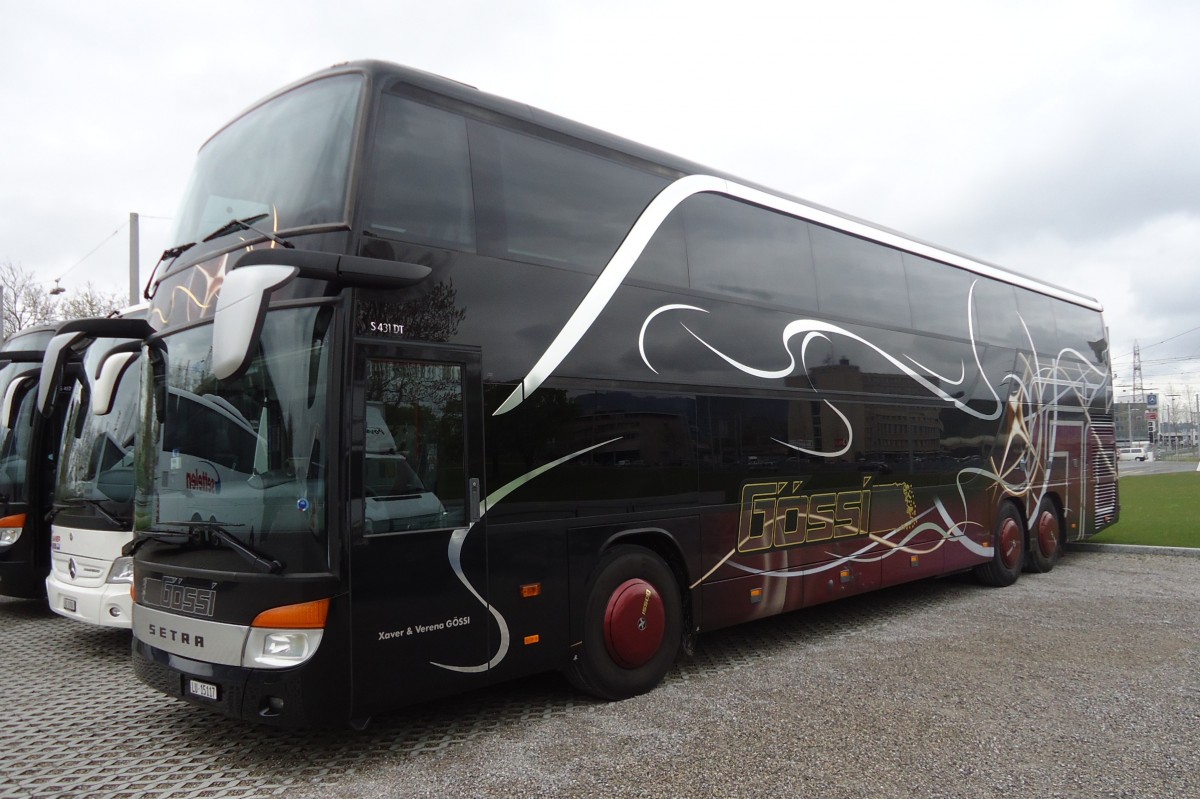 Setra 431 DT, Gössi Reisen, Berne avril 2014