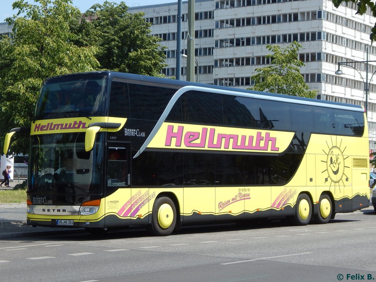 Setra 431 DT von Hellmuth aus Deutschland in Berlin am 08.06.2016