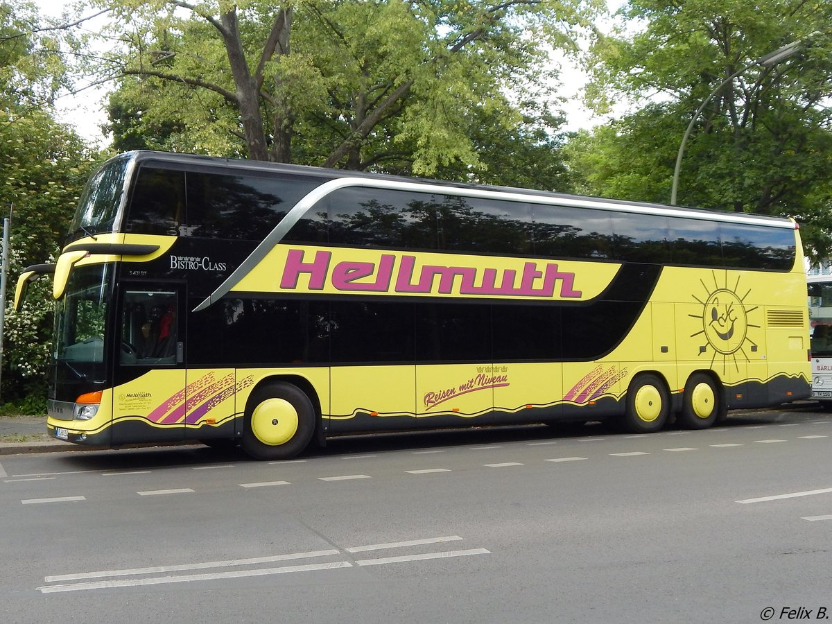 Setra 431 DT von Hellmuth aus Deutschland in Berlin am 09.06.2016