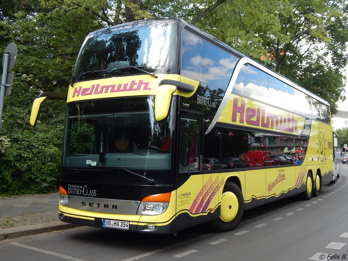 Setra 431 DT von Hellmuth aus Deutschland in Berlin am 09.06.2016