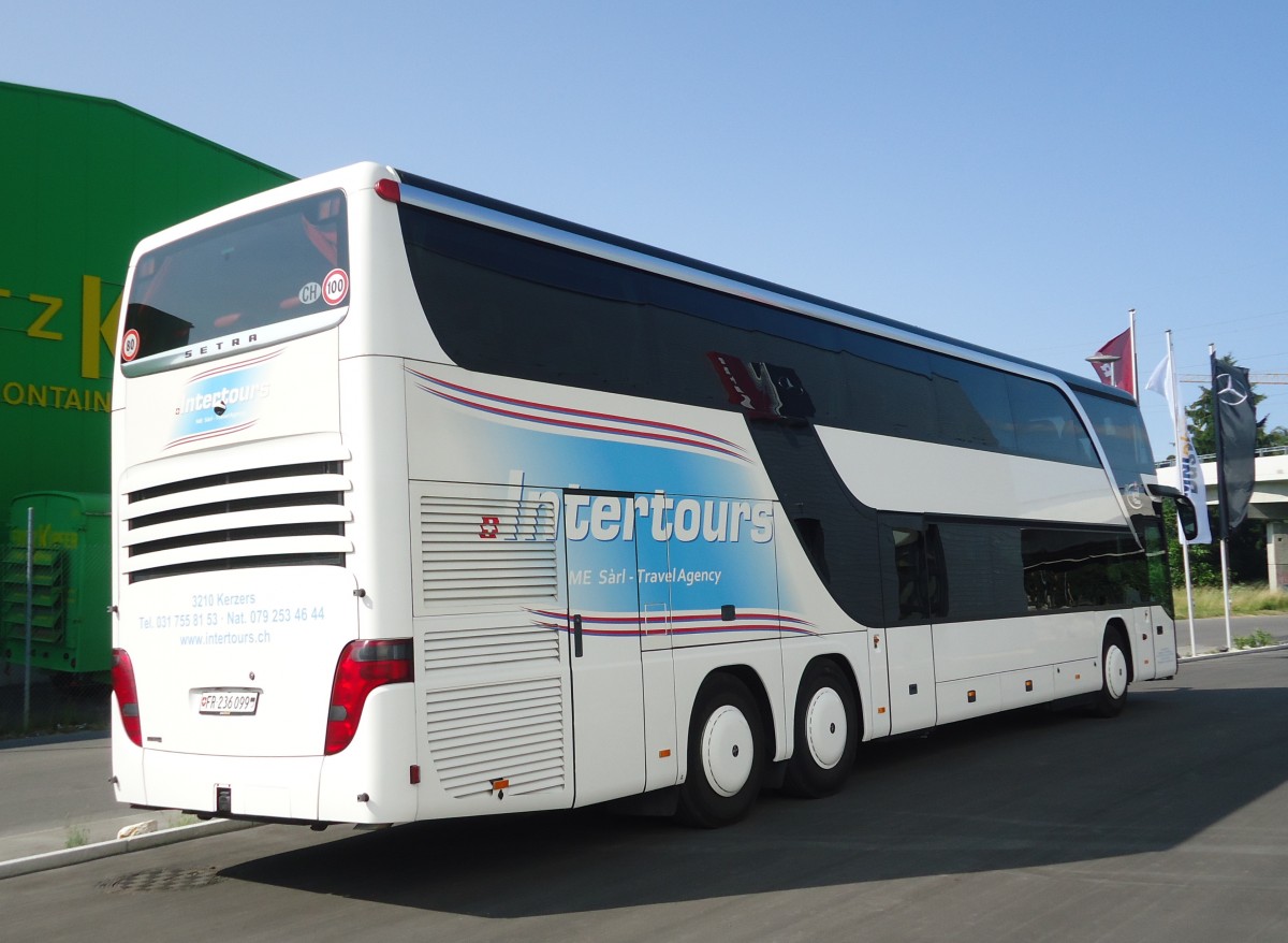 Setra 431 DT n° 3, Intertours, Kerzers juillet 2015