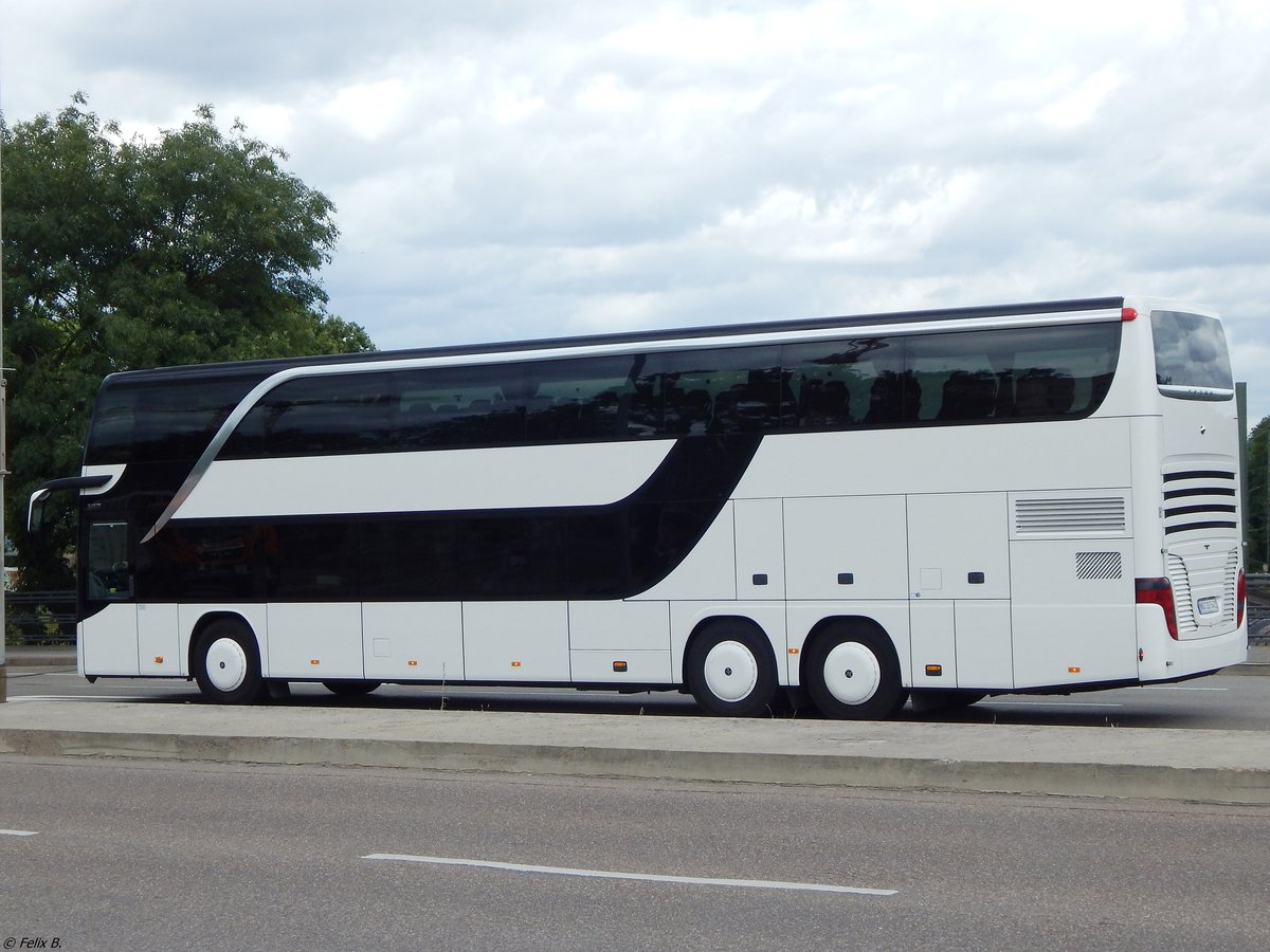 Setra 431 DT Vorführwagen für Touring aus Deutschland in Karlsruhe am 22.06.2018