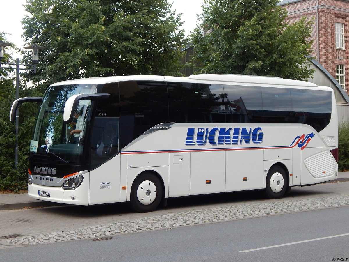 Setra 511 HD von Lücking aus Deutschland in Neubrandenburg am 06.08.2018 