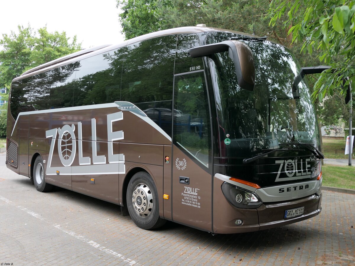 Setra 511 HD von Zölle aus Deutschland in Binz am 27.06.2021