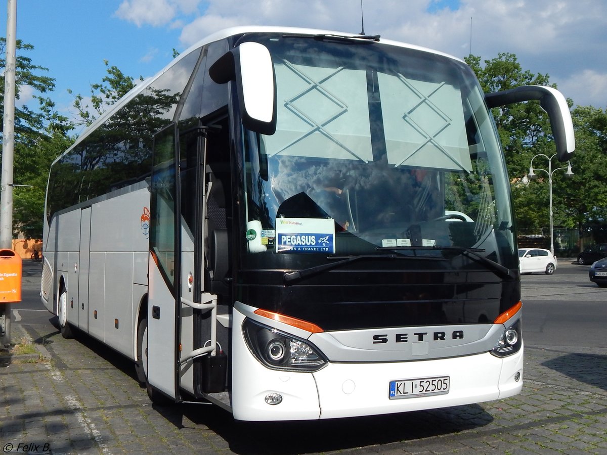 Setra 515 HD von Asik sp. z.o.o. aus Polen in Berlin am 09.06.2016