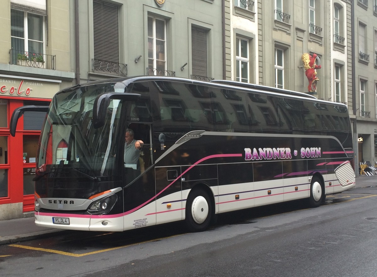 Setra 515 HD, Bandner Reisen, Berne juillet 2015