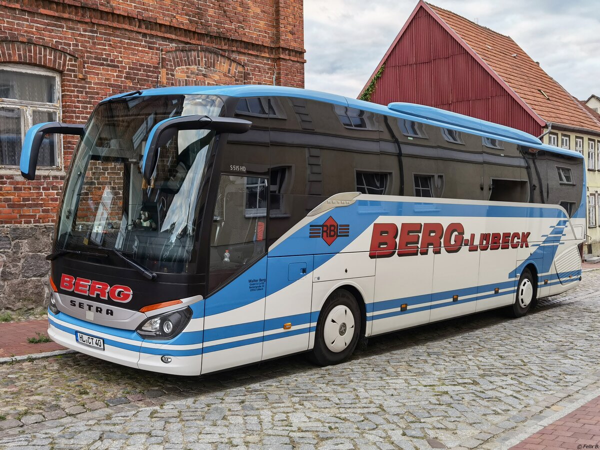 Setra 515 HD von Berg aus Deutschland in Burg Stargard am 25.08.2022