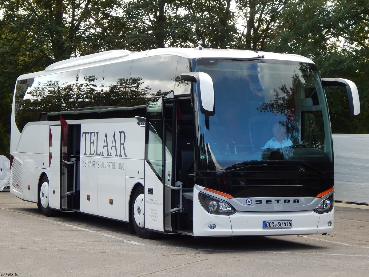 Setra 515 HD von Generalvertretung Telaar/Vorführwagen in Neubrandenburg am 04.09.2018