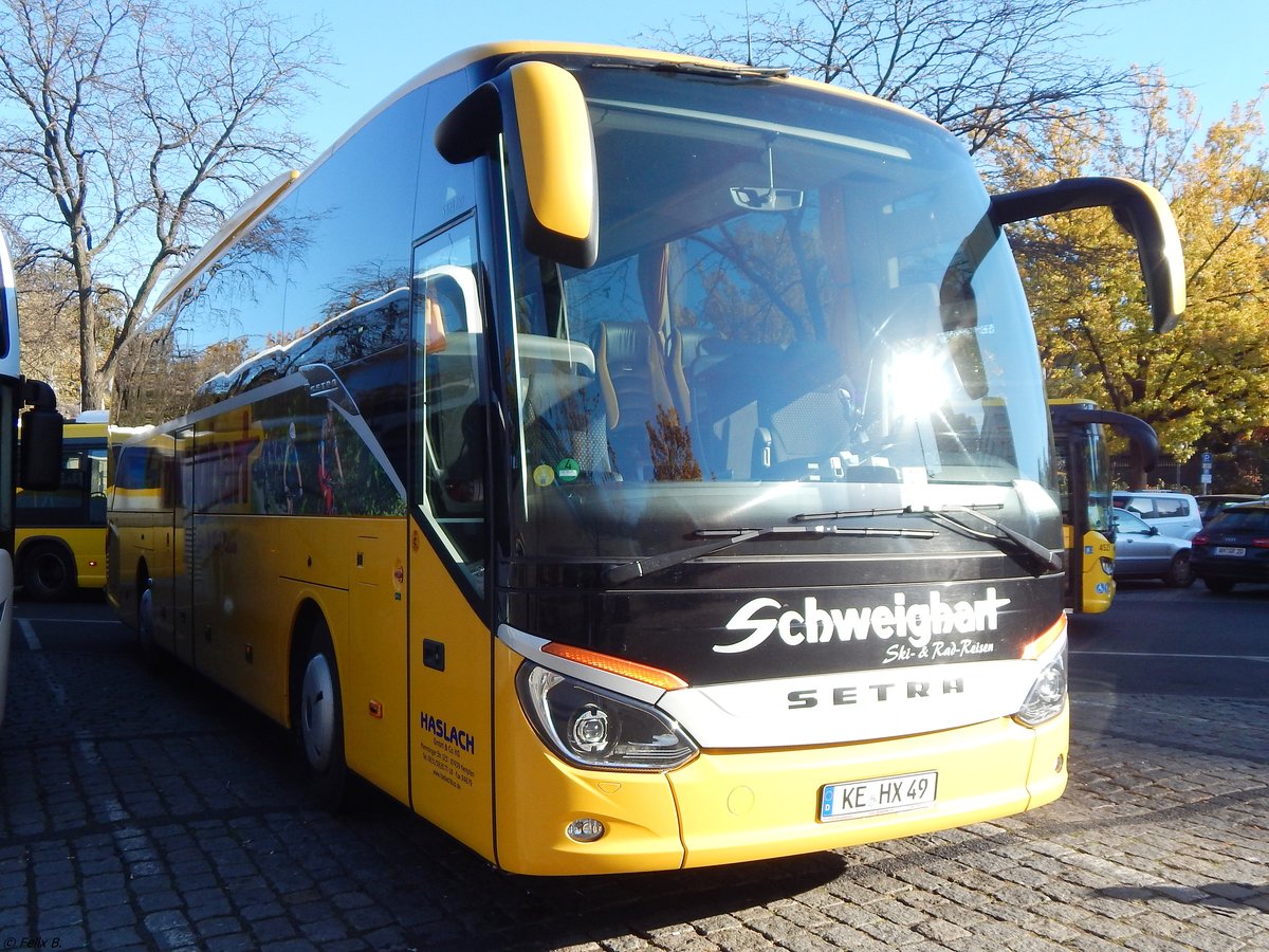 Setra 515 HD von Haslach aus Deutschland in Berlin am 31.10.2018