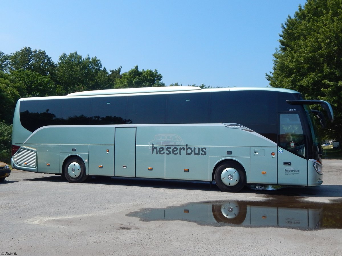 Setra 515 HD der Heserbus aus Deutschland in Binz am 02.06.2018