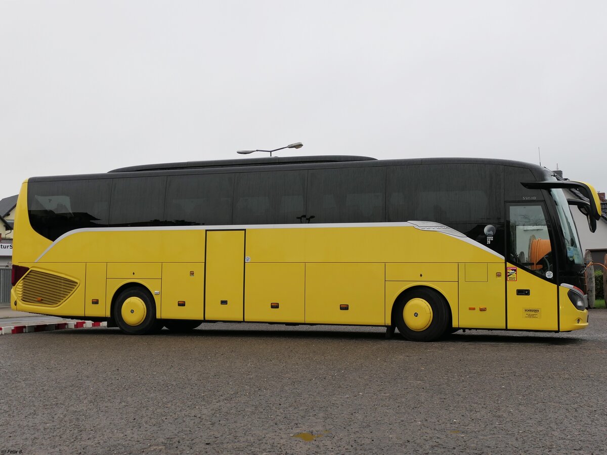 Setra 515 HD von Schröder aus Deutschland in Bergen am 27.08.2021