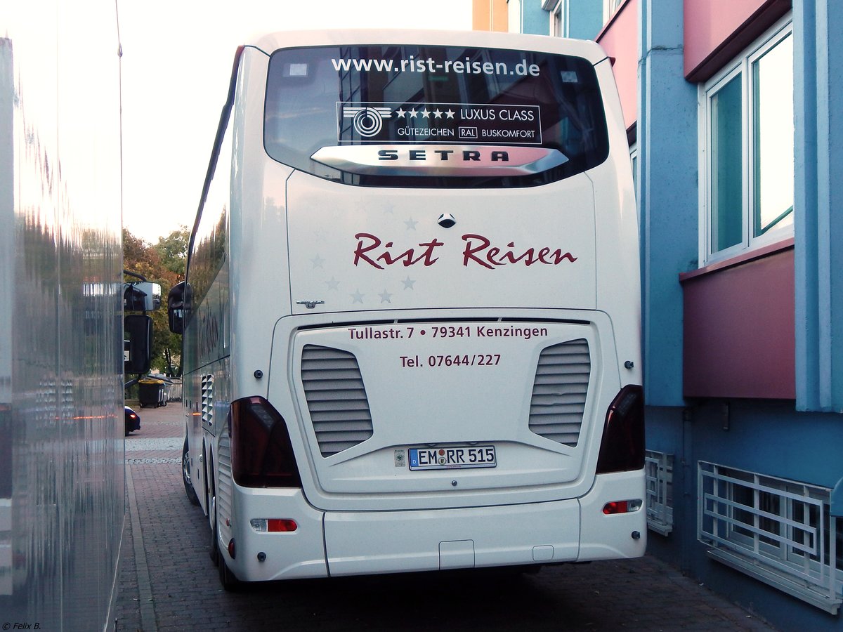 Setra 515 HDH von Rist Reisen aus Deutschland in Neubrandenburg am 10.08.2018