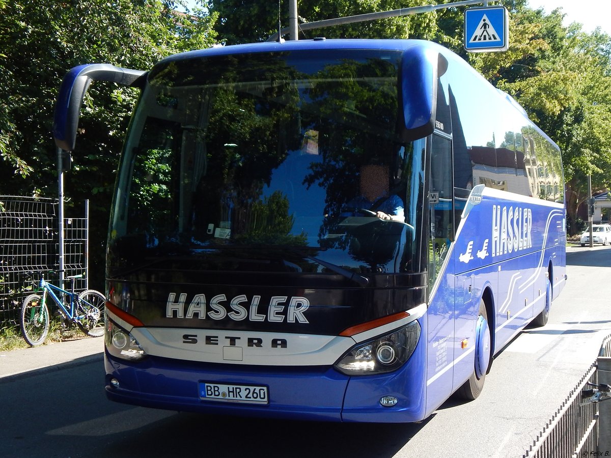Setra 515 MD von Hassler aus Deutschland in Tübingen am 20.06.2018