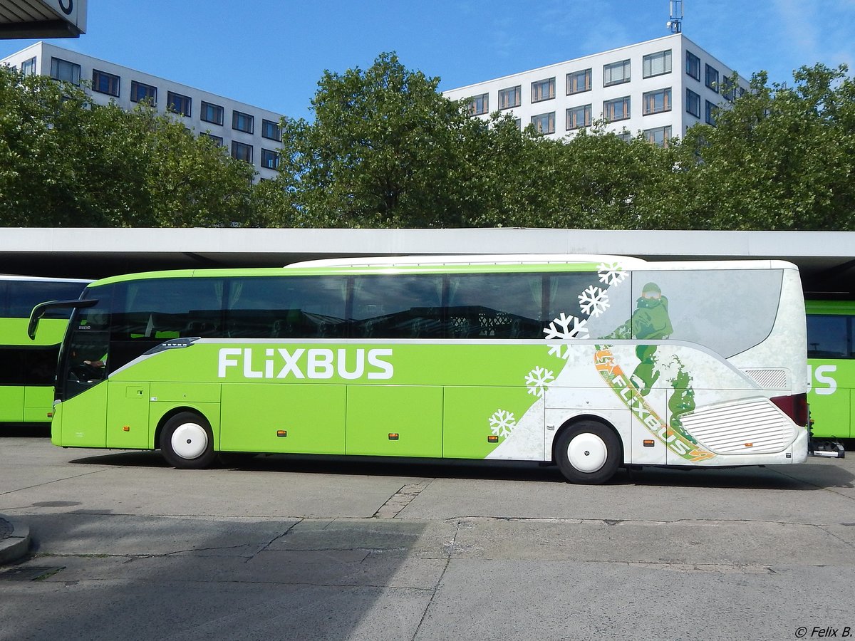 Setra 516 HD von Flixbus/Gradliner aus Deutschland in Berlin am 11.06.2016