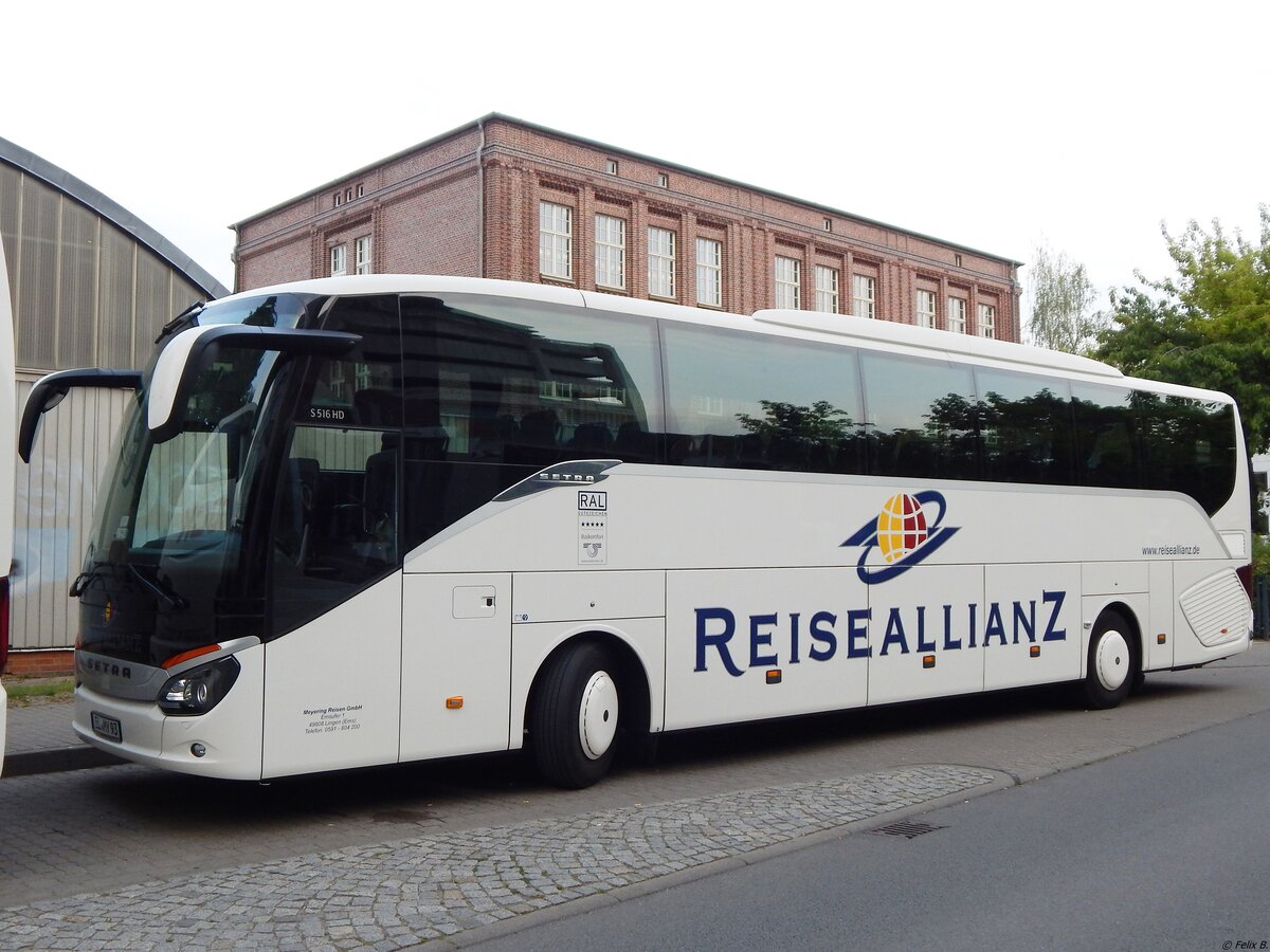 Setra 516 HD von Meyering-Reisen aus Deutschland in Neubrandenburg am 31.05.2019