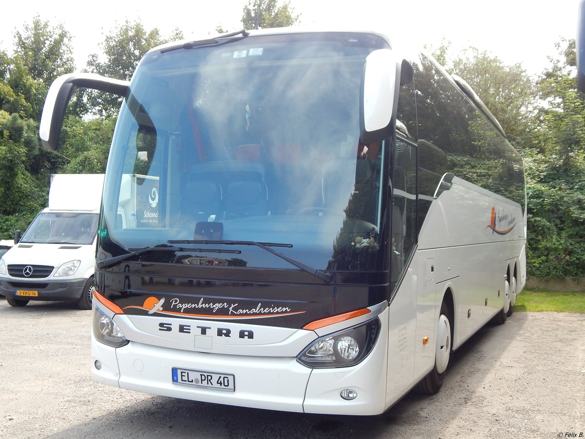 Setra 516 HD von Papenburger Kanalreisen aus Deutschland in Binz am 30.08.2018