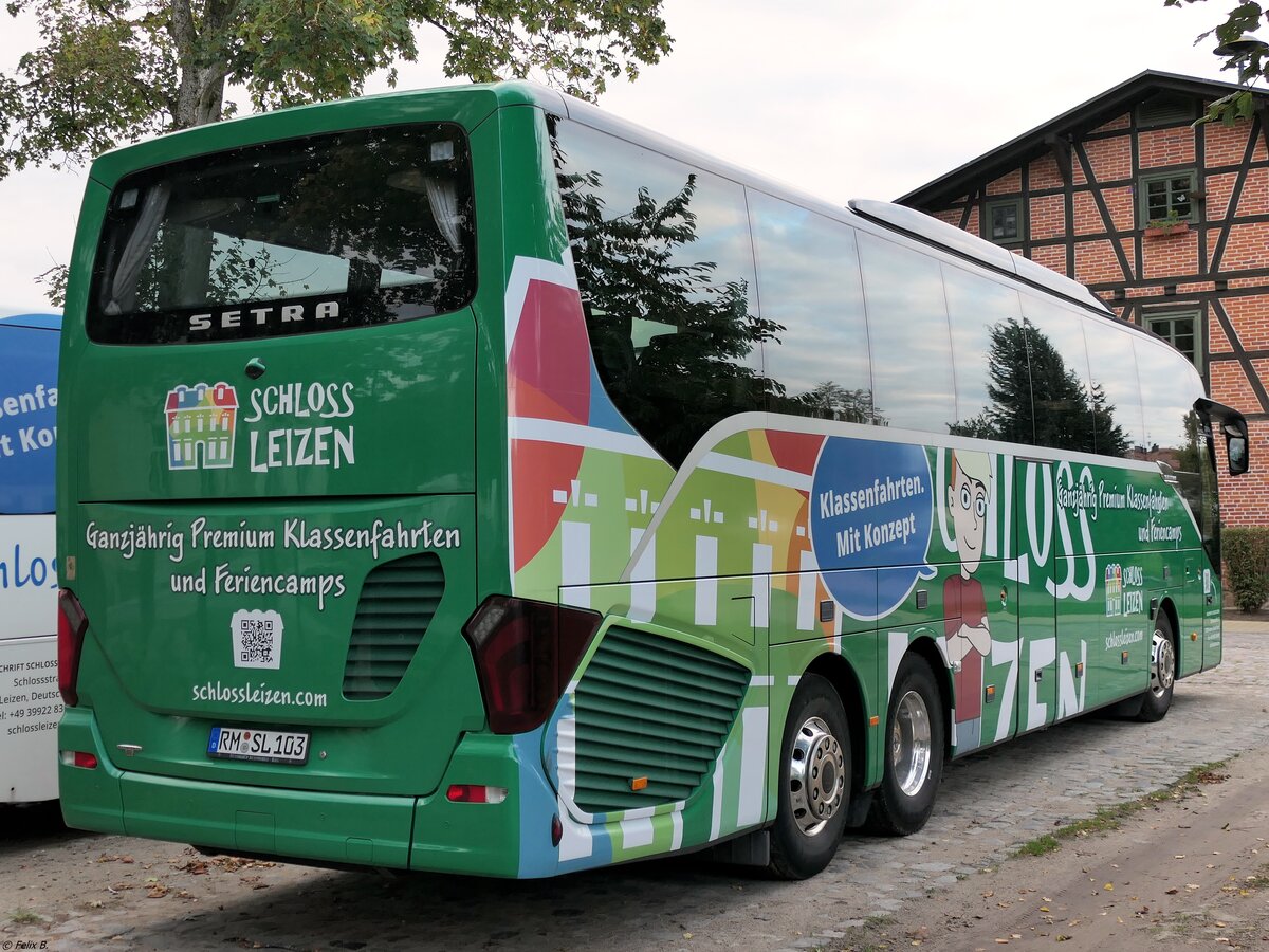 Setra 516 HD von Schloss Leizen aus Deutschland (ex AK Touristik) in Leizen am 05.10.2024