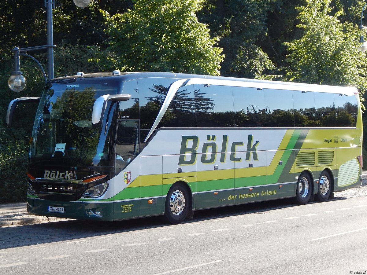Setra 516 HDH von Bölck aus Deutschland in Berlin am 06.08.2018