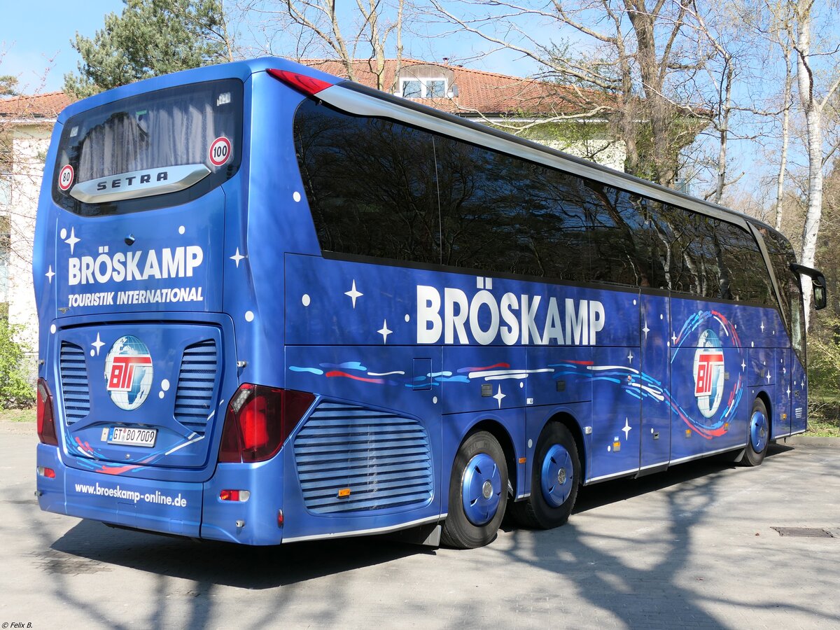 Setra 516 HDH von Bröskamp aus Deutschland in Binz am 23.04.2022