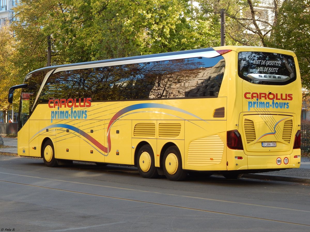Setra 516 HDH von Carolus Prima-Tours aus Belgien in Berlin am 31.10.2018