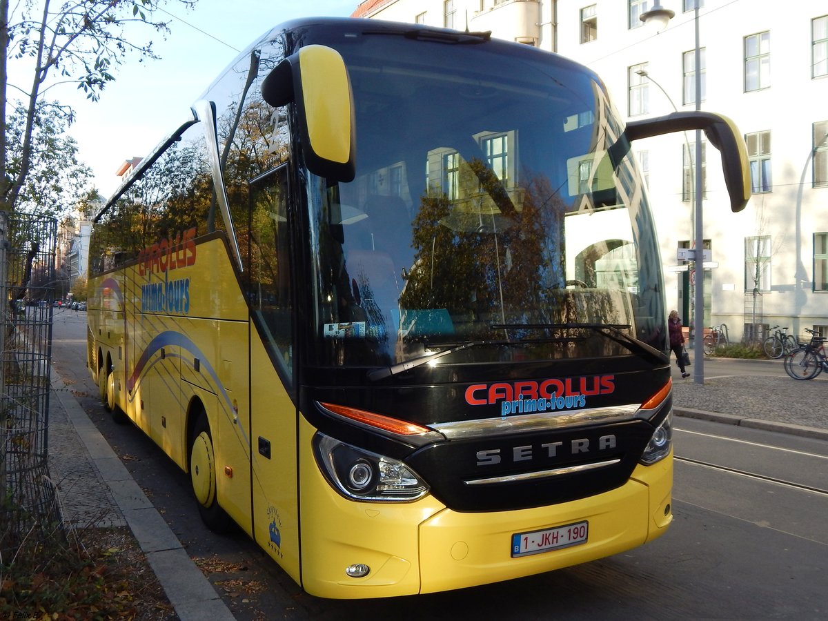 Setra 516 HDH von Carolus Prima-Tours aus Belgien in Berlin am 31.10.2018