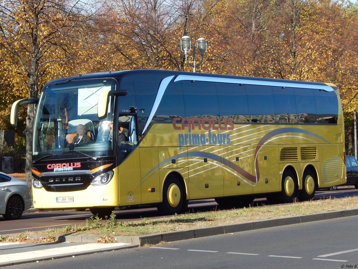 Setra 516 HDH von Carolus Prima-Tours aus Belgien in Berlin am 31.10.2018