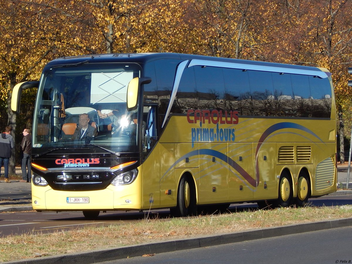 Setra 516 HDH von Carolus Prima-Tours aus Belgien in Berlin am 31.10.2018