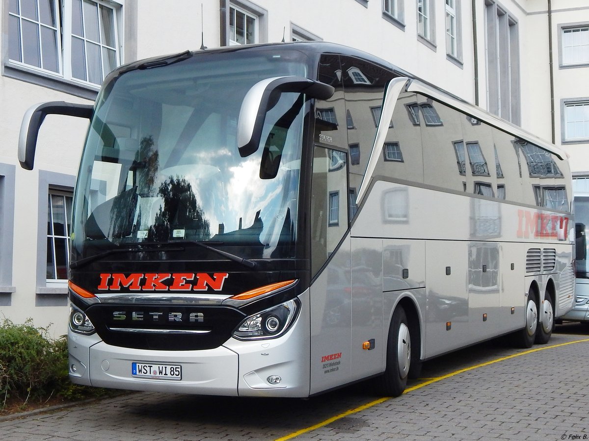 Setra 516 HDH von Imken aus Deutschland in Sassnitz am 14.08.2018