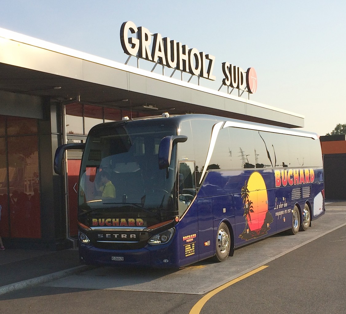 Setra 516 HDH n° 42, Buchard, près de Berne juillet 2015