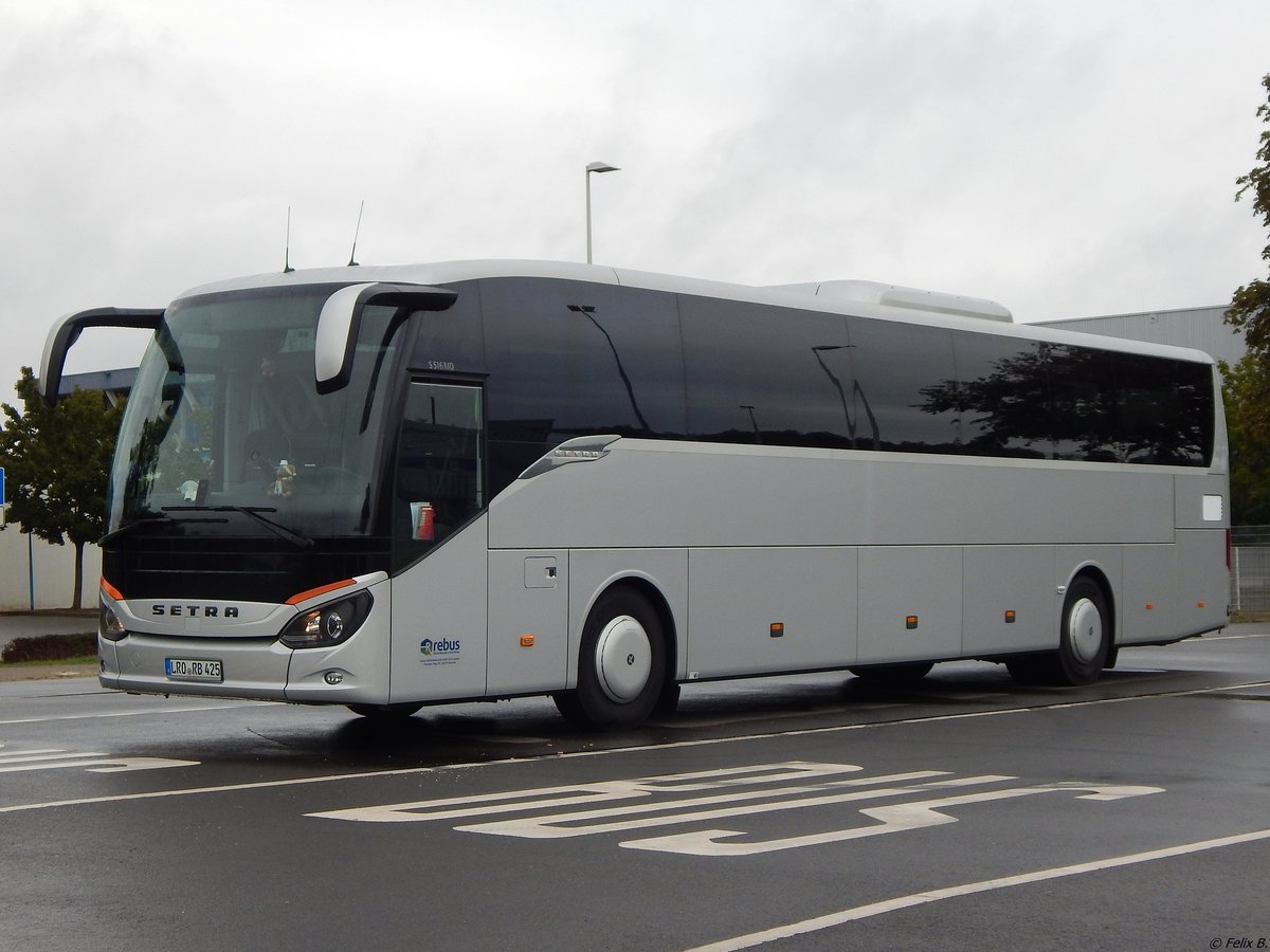 Setra 516 MD von Regionalbus Rostock in Neubrandenburg 12.09.2018