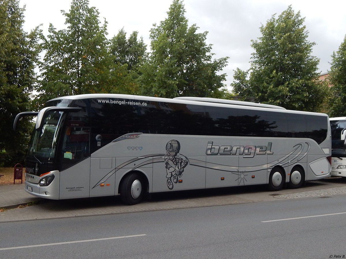 Setra 517 HD von Bengel aus Deutschland in Neubrandenburg am 10.07.2018