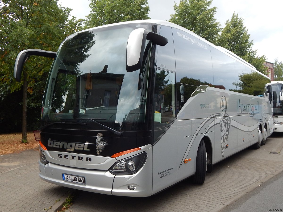 Setra 517 HD von Bengel aus Deutschland in Neubrandenburg am 10.07.2018