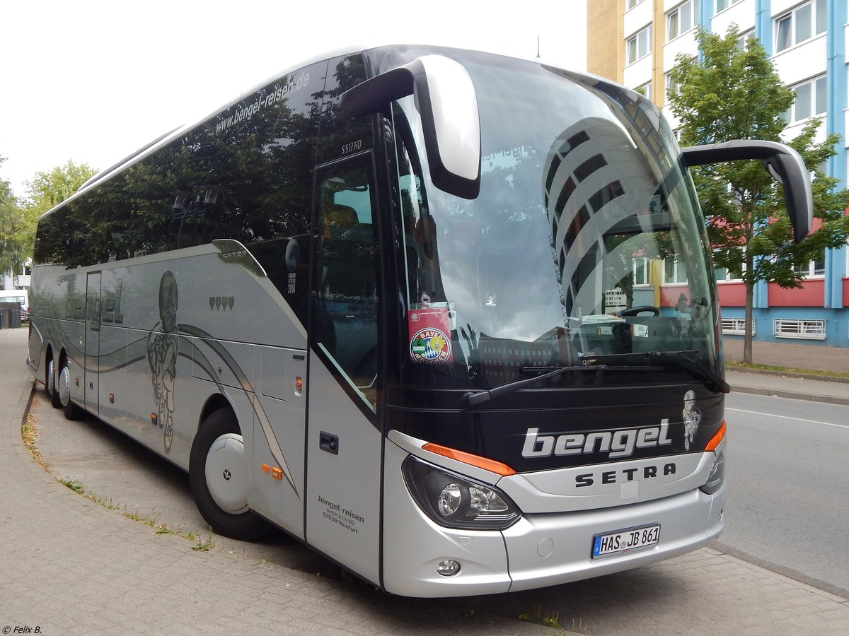 Setra 517 HD von Bengel aus Deutschland in Neubrandenburg am 10.07.2018