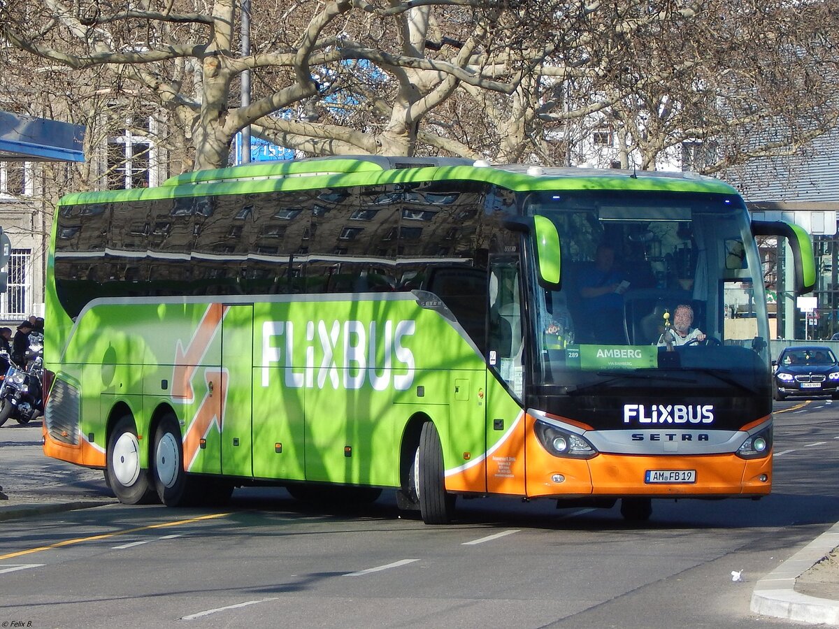 Setra 517 HD von Flixbus/Reiseservice Horst Strobl aus Deutschland in Berlin am 30.03.2019