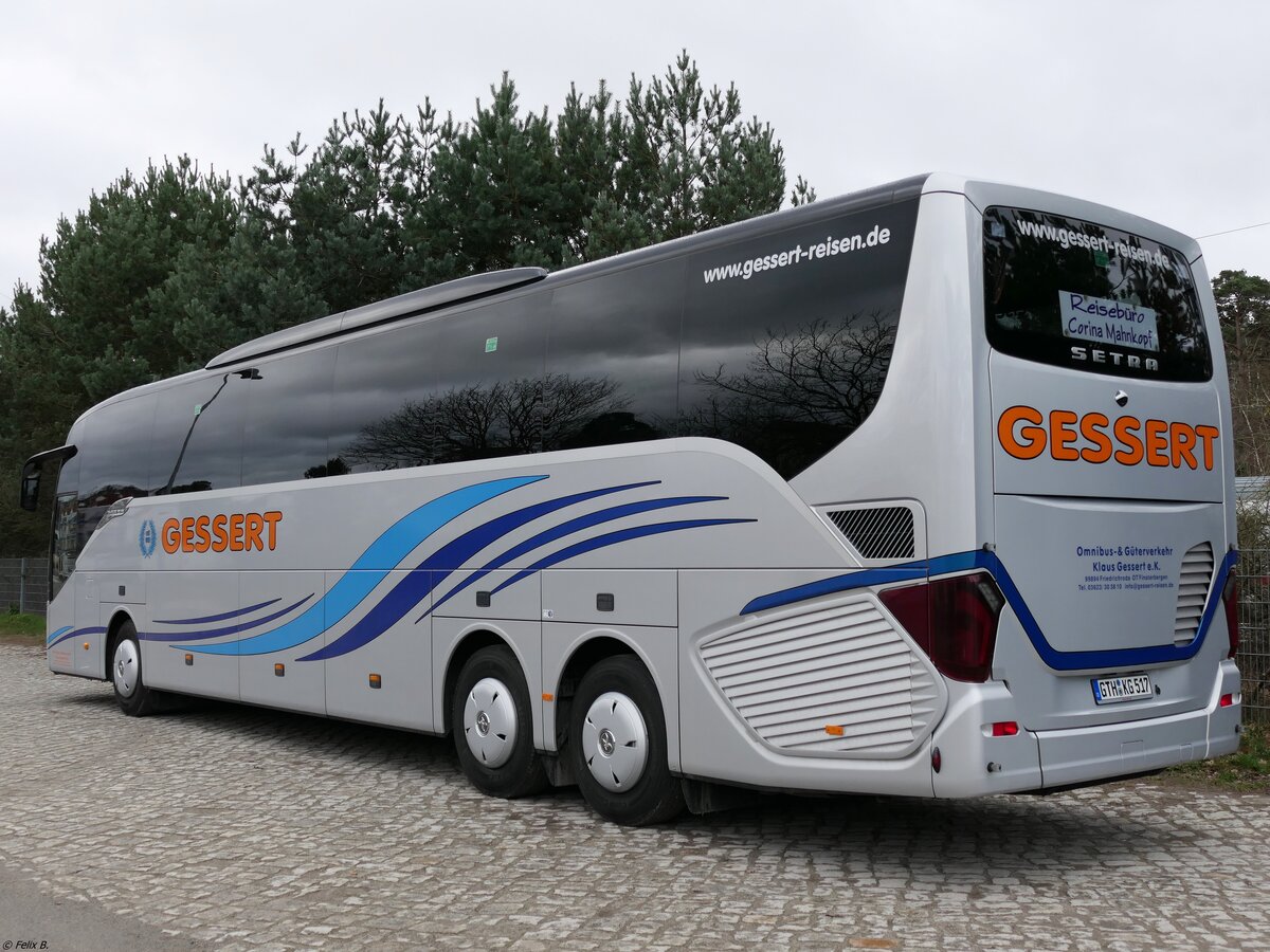 Setra 517 HD von Gessert aus Deutschland in Binz am 18.02.2020