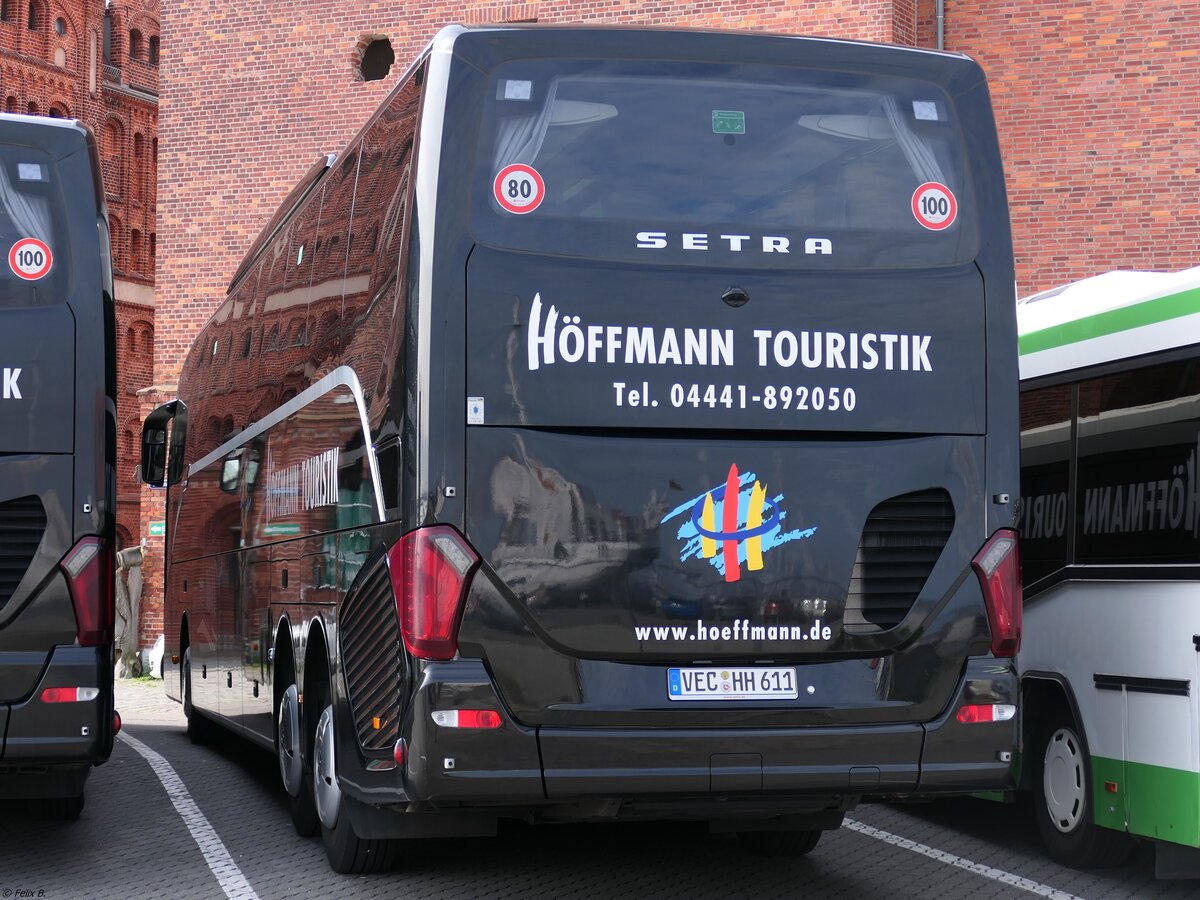 Setra 517 HD von Höffmann Touristik aus Deutschland in Stralsund am 13.09.2020