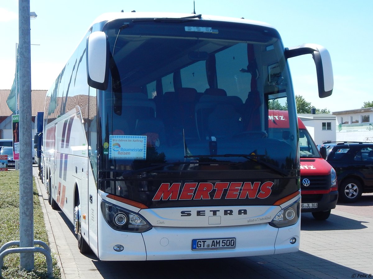 Setra 517 HD von Mertens-Reisen aus Deutschland in Binz am 19.07.2017