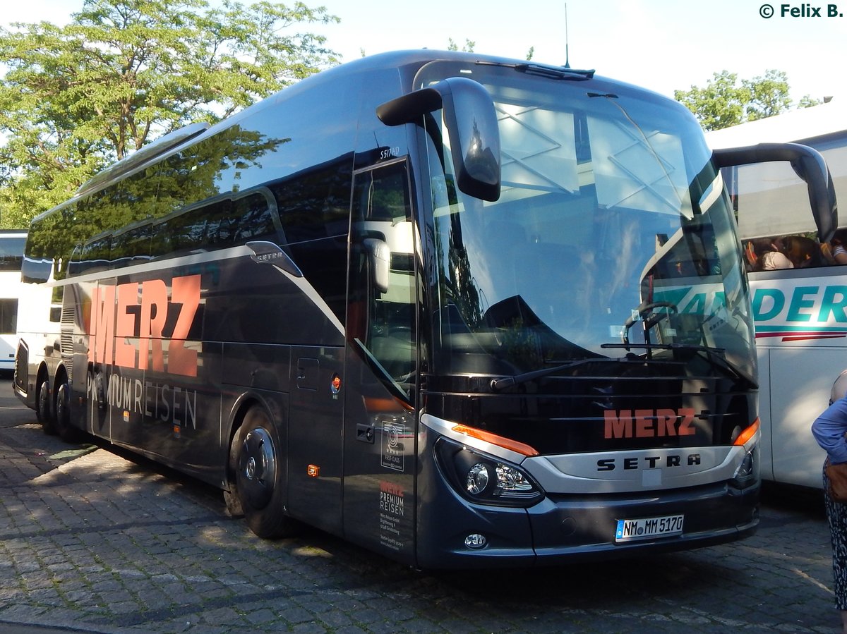 Setra 517 HD von Merz Reisen aus Deutschland in Berlin am 07.06.2015