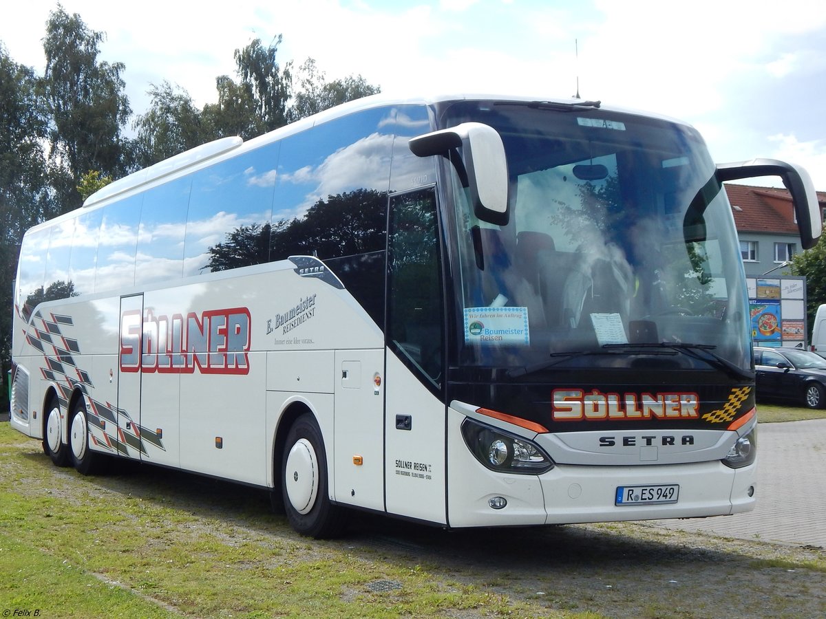 Setra 517 HD von Söllner aus Deutschland in Sassnitz am 19.08.2016