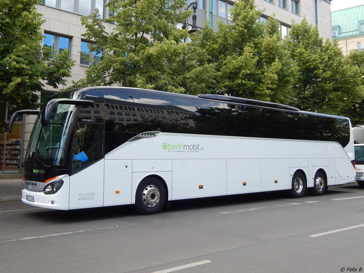 Setra 519 HD von BerlinMobil aus Deutschland in Berlin am 11.06.2016