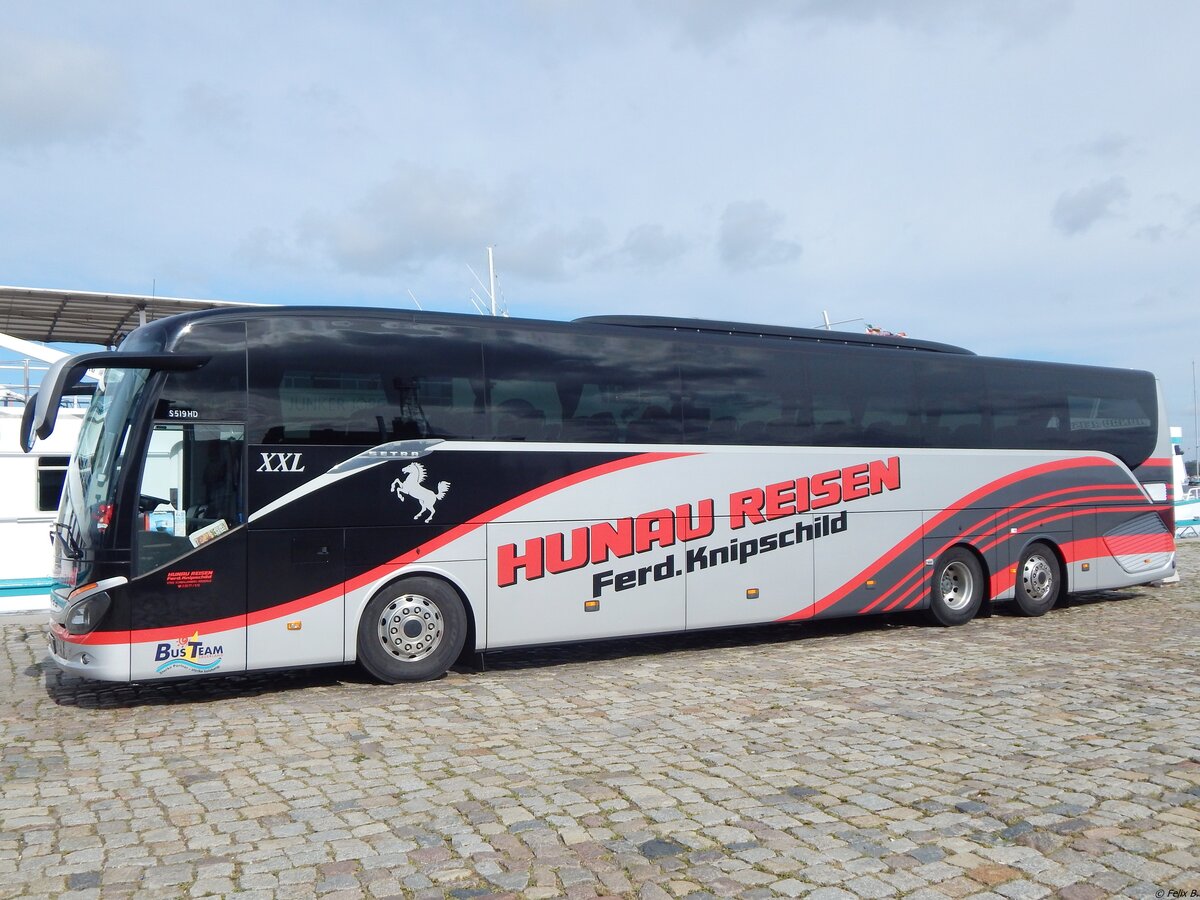 Setra 519 HD von Hunau Reisen -Knipschild aus Deutschland in Stralsund am 14.09.2019