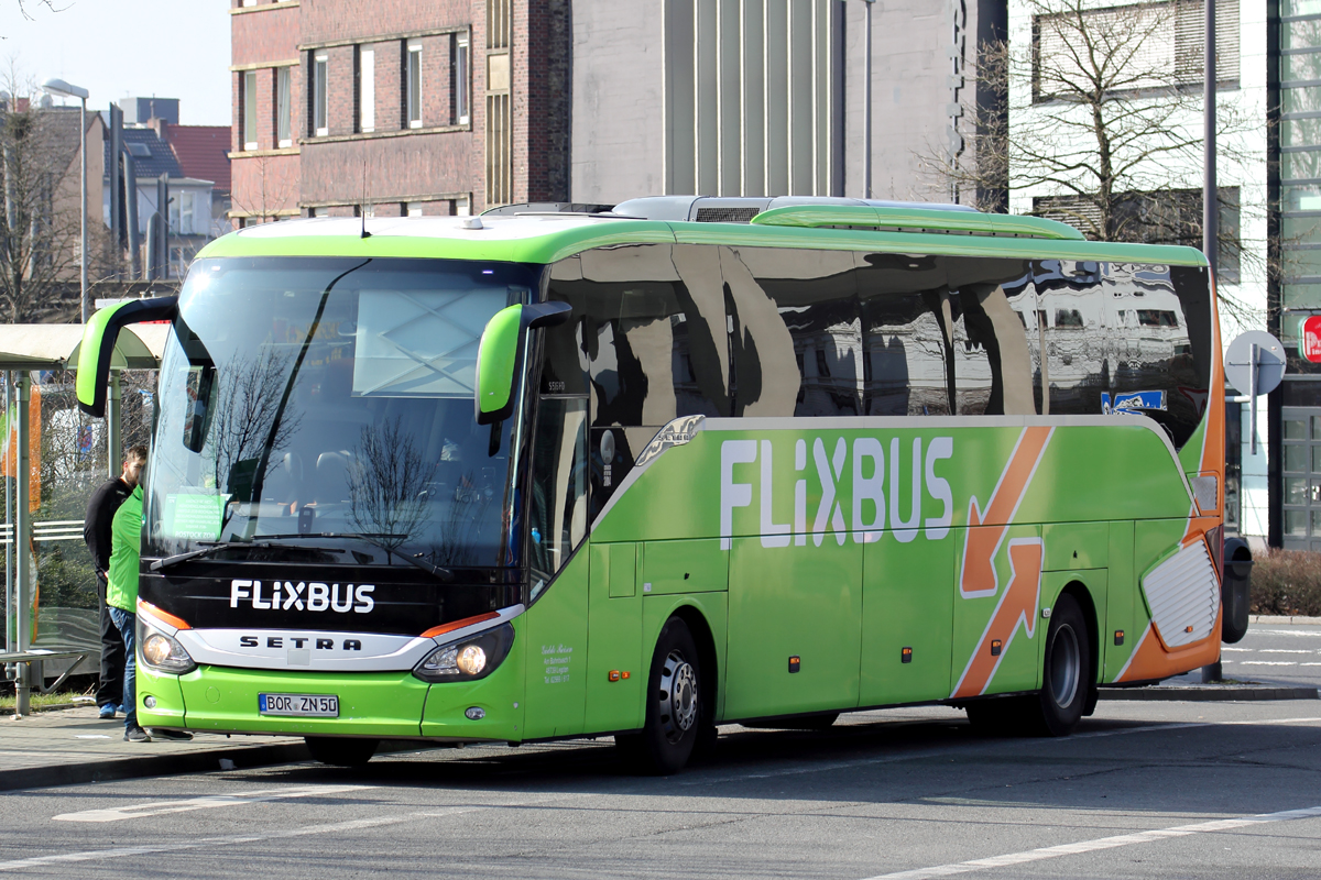 Setra Reisebus Flixbus in Recklinghausen 25.3.2018