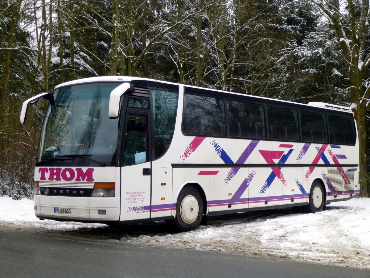 Setra S 315 HD  Thom , Vierzehnheiligen bei Bad Staffelstein 31.12.2014