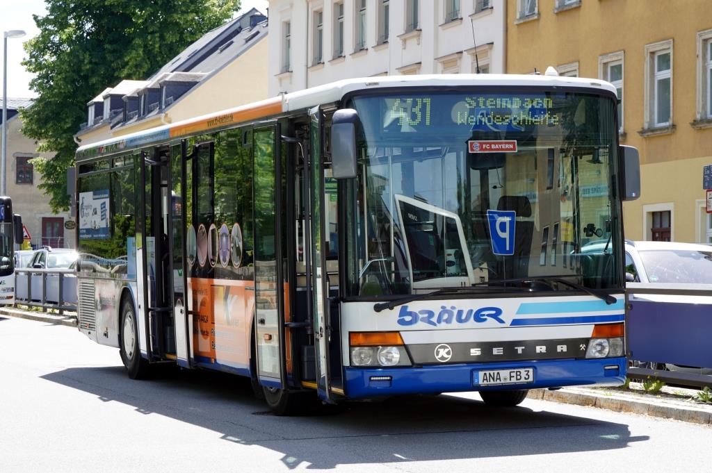 Setra S 315 NF  Bräuer , Annaberg-Buchholz Juni 2022