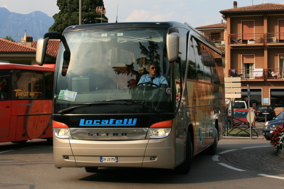 Setra S 411 HD  Locatelli , Malcesine am Gardasee/Italien 01.09.2013