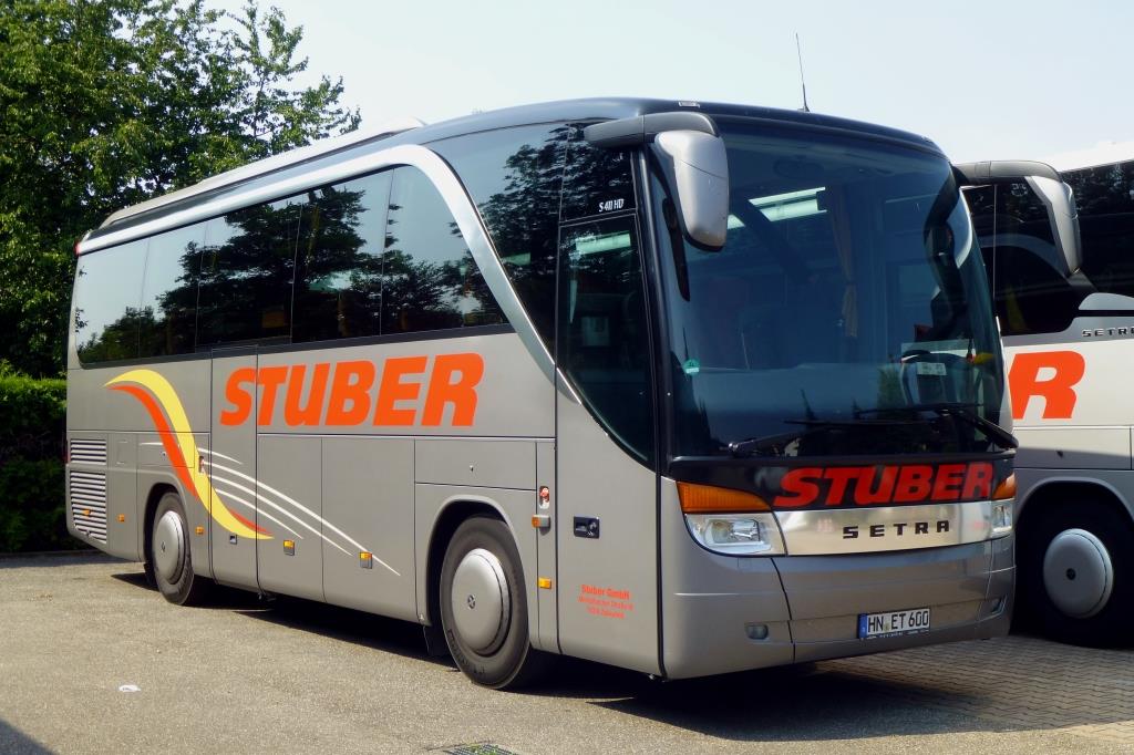 Setra S 411 HD  Stuber , Zaberfeld 09.08.2015