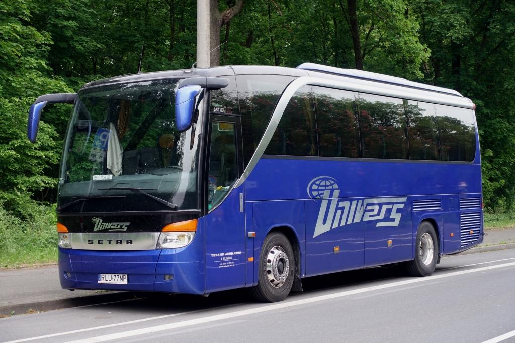 Setra S 411 HD  Univers , Karlsruhe 02.05.2018