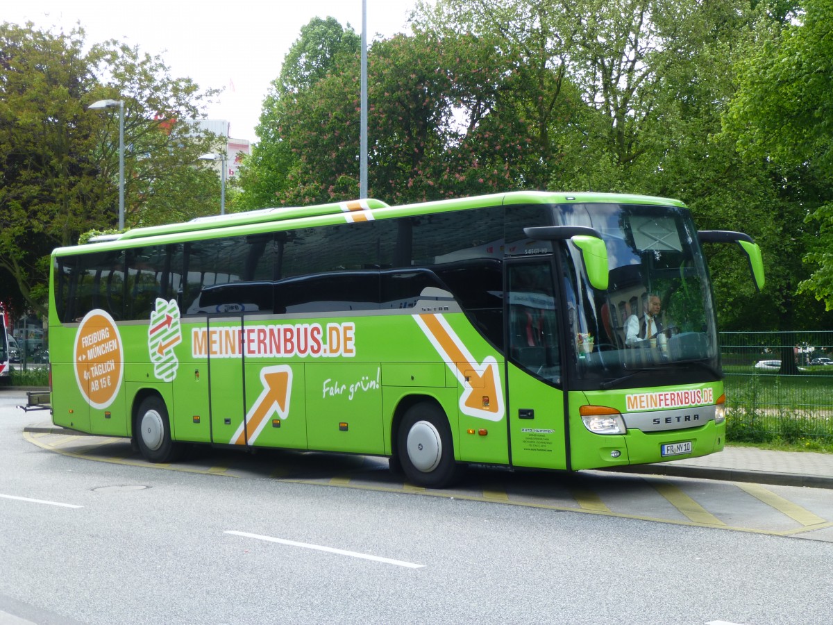 Setra S 415 GT-HD  MeinFernbus - Hummel , Hamburg ZOB 14.05.2014