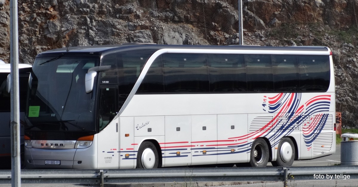 Setra S 415 HDH, Jambrosic,Mursko Sredisce,HR 28.03.2014. Rijeka,HR